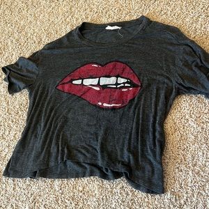 altar’d state lip bite t shirt in great condition!
